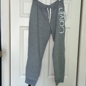 Calvin Klein Heather Gray Joggers
